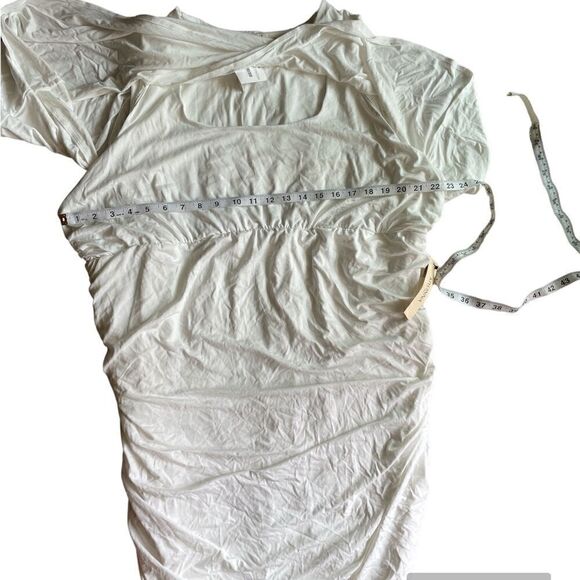 KIYONNA Mellisa Ruched Cold Shoulder Sheath Dress Size 4X - Picture 8 of 11